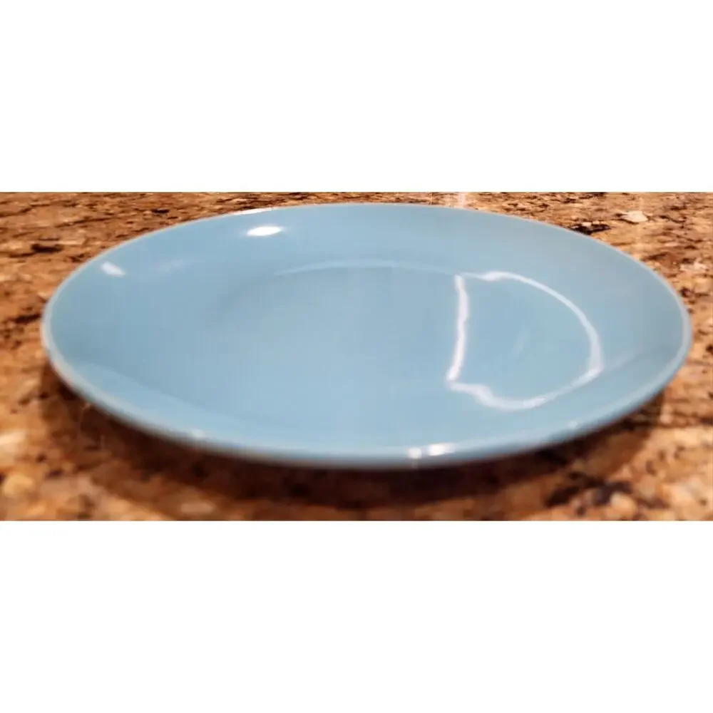 (Qty 1) Ikea Fargrik Turquoise Blue Salad Plate IKEA Of Sweden 21963